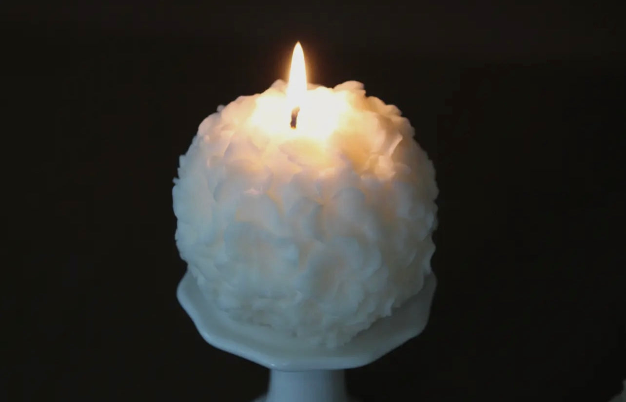 Hibiscus Flower Candle