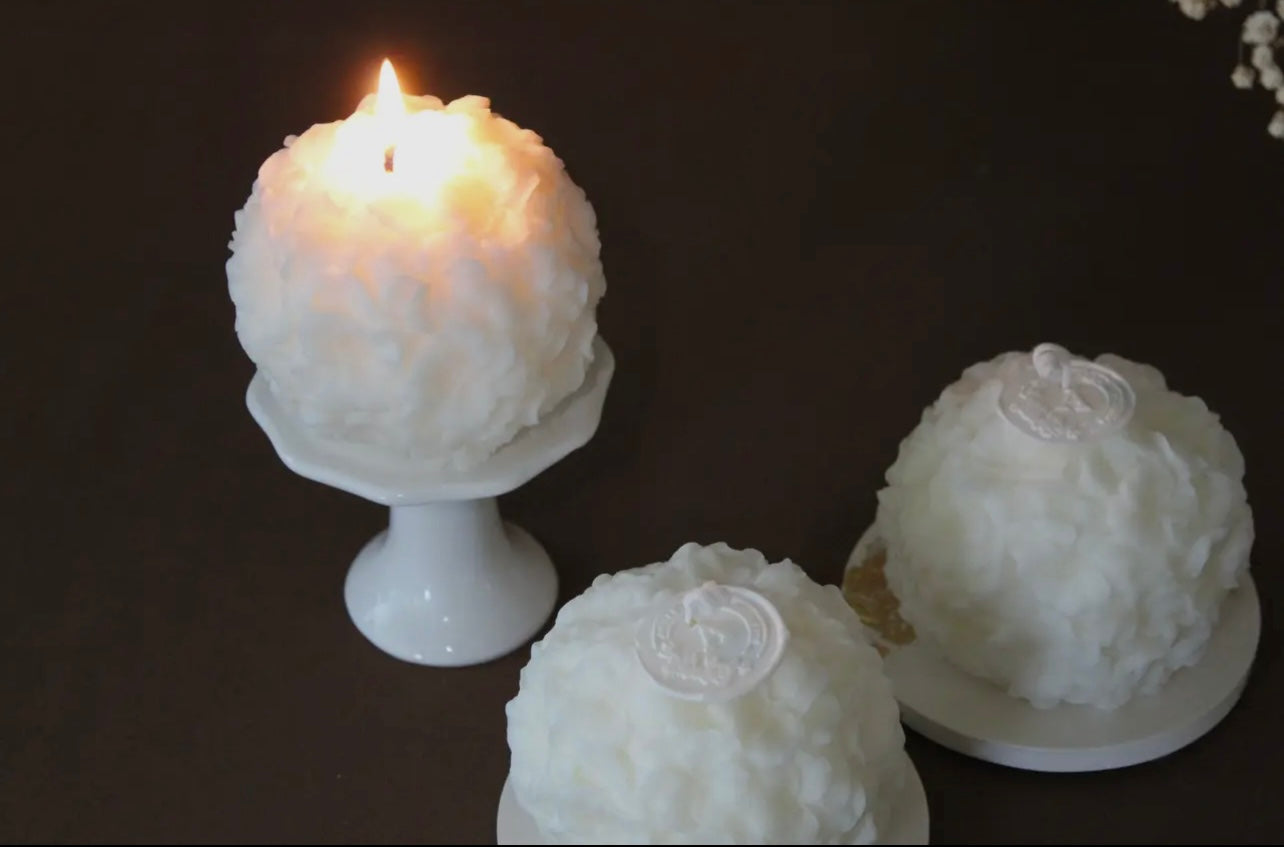 Hibiscus Flower Candle