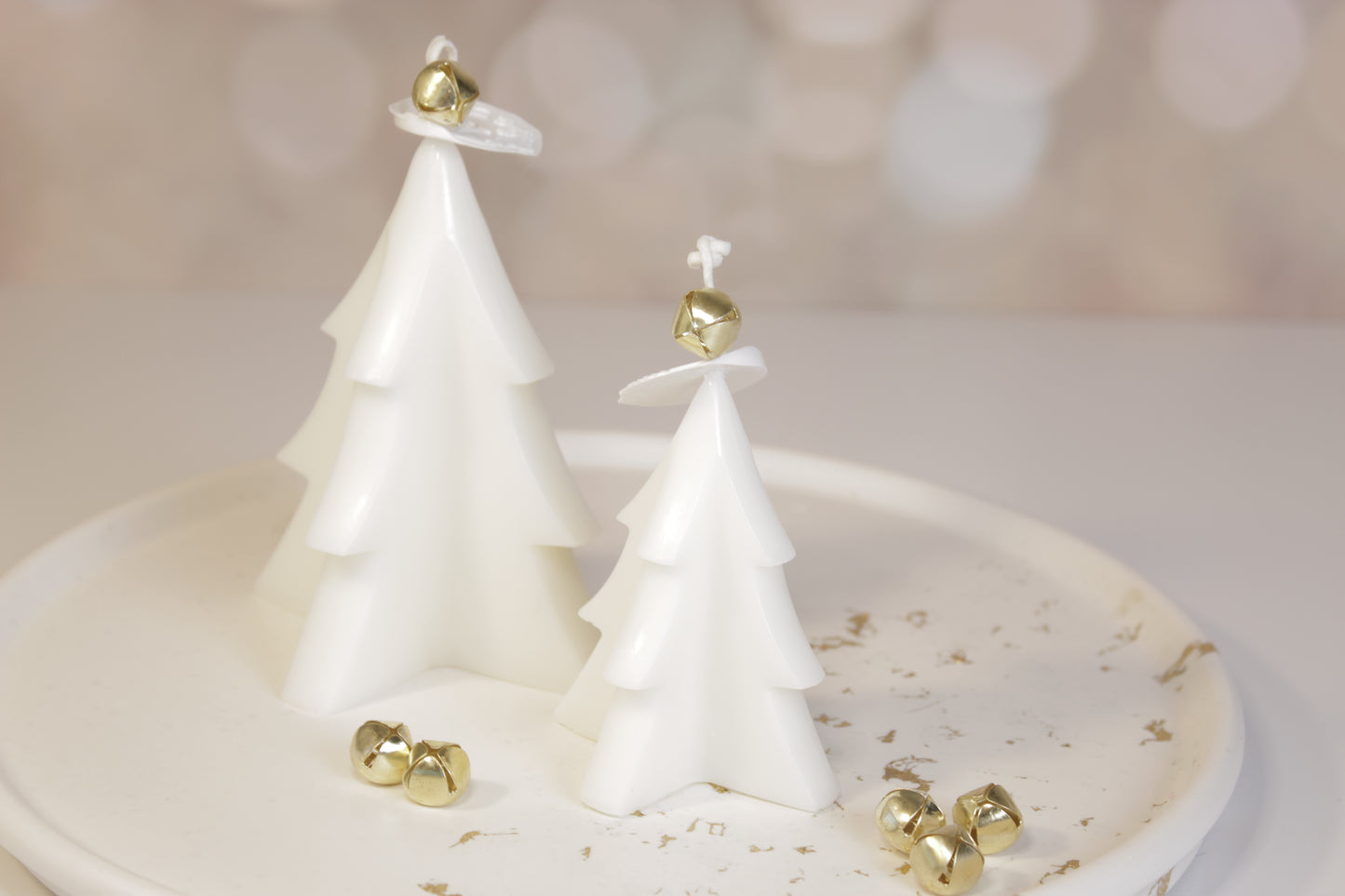 Christmas Tree Candle Set of Two