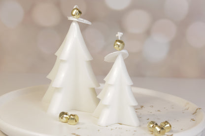 Christmas Tree Candle Set of Two