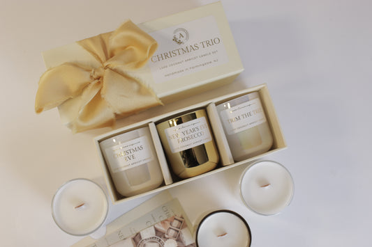 Christmas Trio Candle Set