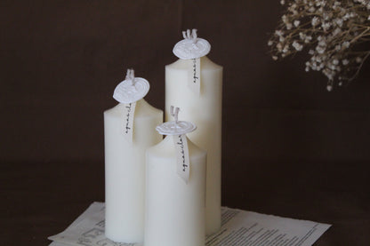 Classic Pillar Candle Set of Three