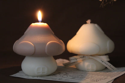 Mushroom House Candle