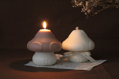 Mushroom House Candle