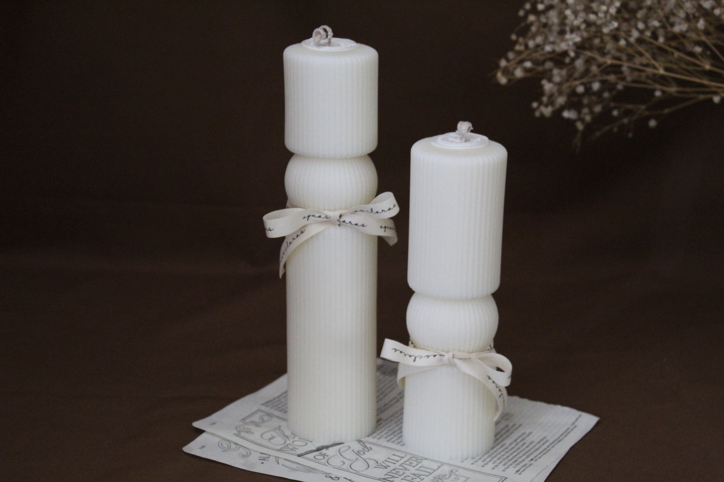 Olivia & Ophelia Pilar Candle Set