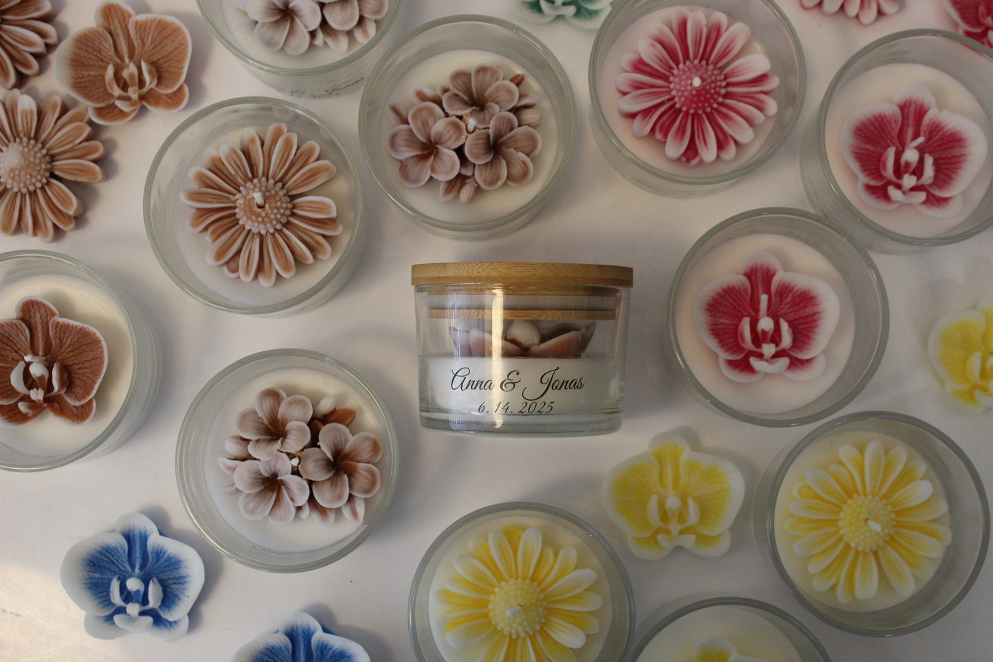 20 Decorated Scented Candles